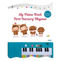 My Piano Book Nursery Rhymes Piyanolu Kitap - Thumbnail