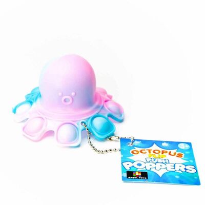 Octopus Flip Push Poppers Stres Oyuncağı Fidget