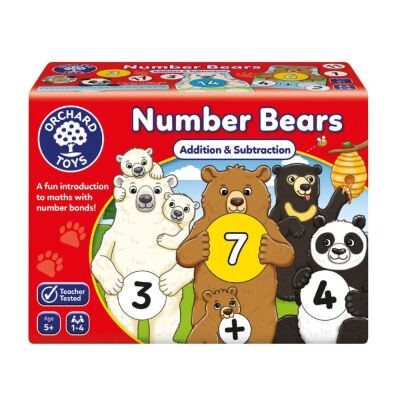 Orchard Number Bears Eğitici Kutu Oyunu 5 Yaş Ve Üzeri - 1