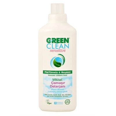 U Green Clean Organik Hassas Kokusuz Çamaşır Deterjanı 1000 ML