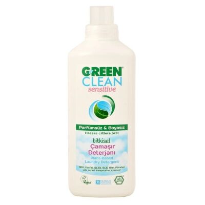 U Green Clean Organik Hassas Kokusuz Çamaşır Deterjanı 1000 ML - 1