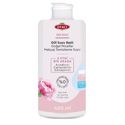 Otacı Gül Kürü Micellar Makyaj Temizleme Suyu 400 ml - 1