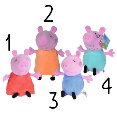 Peppa Pig Peluş Küçük Boy - 1