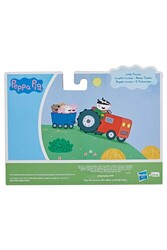 Peppa Pig Tekli Figür ve Araç Little Tractor - Thumbnail