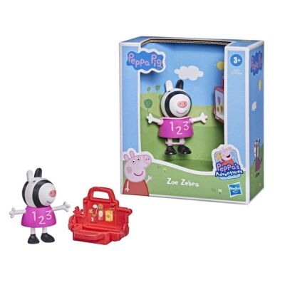 Peppa Pig ve Arkadaşları Tekli Figür Zoe Zebra - 1