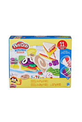 Play Doh Eğlenceli Mutfak Oyun Hamuru Seti Snacks n' Sandwiches Playset - 1