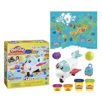 Play Doh Eğlenceli Uçak Başlangıç Oyun Hamuru Seti - 1