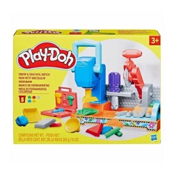 Play Doh Oyun Hamuru Seti Stamp N Saw Tool Bench - 1