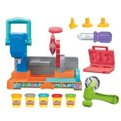 Play Doh Oyun Hamuru Seti Stamp N Saw Tool Bench - 2