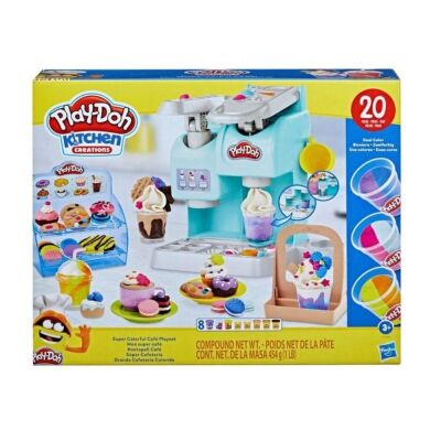 Play Doh Oyun Hamuru Süper Renkli Kafe Set - 1