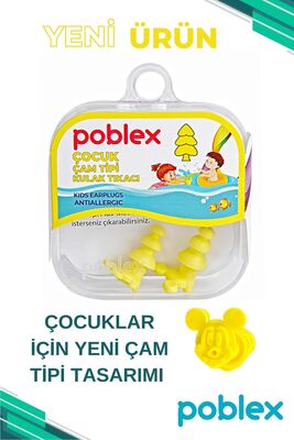 Poblex Çocuk Çam Tipi Kulak Tıkacı - 1