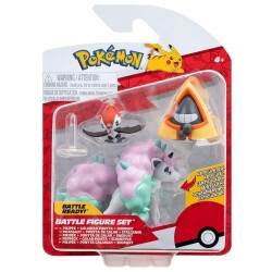 Pokemon Battle 3lü Figür Pikipek Galarian Ponyta Snorunt - 1