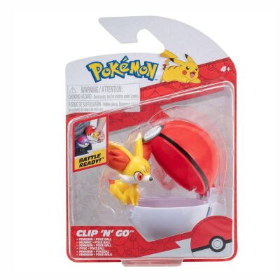 Pokemon Clip N Go Fennekin Poke Ball - 1