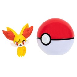 Pokemon Clip N Go Fennekin Poke Ball - 2