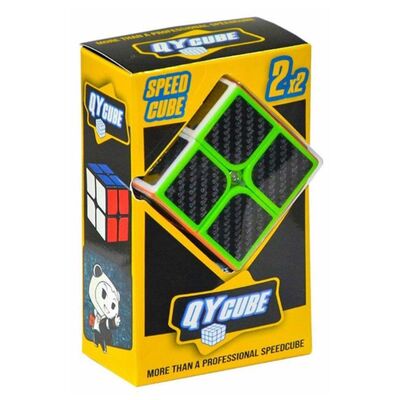 Qy Toys 2x2 Fiber Karbon Speed Küp