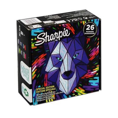 Sharpie Fine Permanent Markör 26lı - 1