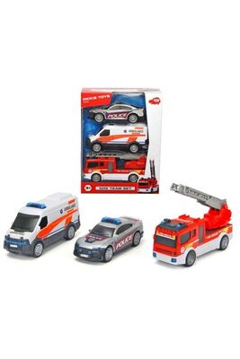 Simba Dickie 3lü Ambulans İtfaiye Polis Set