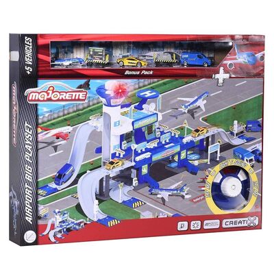 Sımba Majorette Creatix Aırport Playset+5 Vehıcle