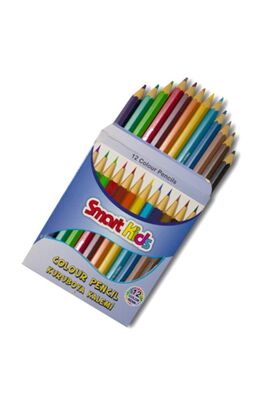 Smart Kids Kuru Boya Yarım Boy 12 Renk 2969 - 1