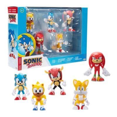 Sonic 5li Figür Seti 6 Cm - 1