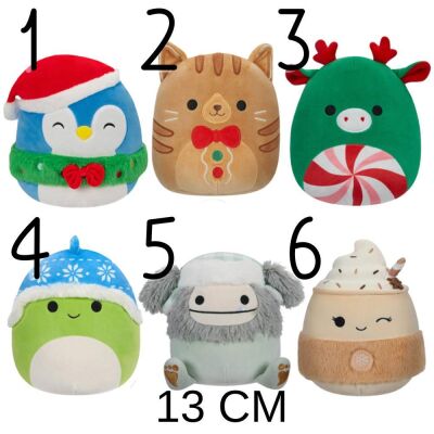 Squishmallows 13 Cm Yılbaşı Serisi Asorti 1 SQ/XM00581 - 1