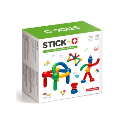 Stick O Mıknatıslı Başlangıç Oyun Seti 20 Parça - 1