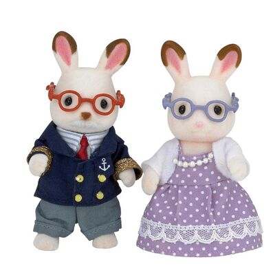 Sylvanian Families C Rabbit Grandparents - 1