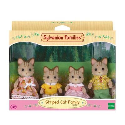 Sylvanian Families Çizgili Kedi Ailesi - 1