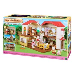 Sylvanian Families Kırmızı Çatılı Işıklı Şehir Evi - 1