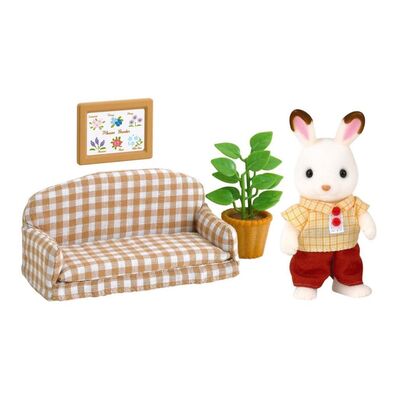 Sylvanian Families Rabbit Father Settee - 1