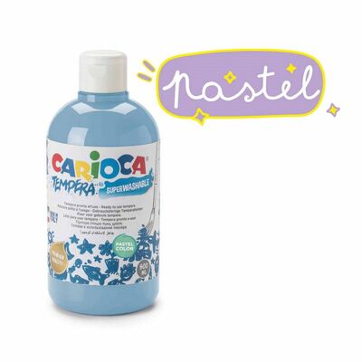 Carioca Tempera Sulu Boya Yıkanabilir Pastel Mavi 500 ML