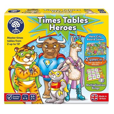 Times Tables Heroes 6-9 Yaş