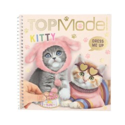 Top Model Kedi Figürlü Çıkartma Kitabı - 1