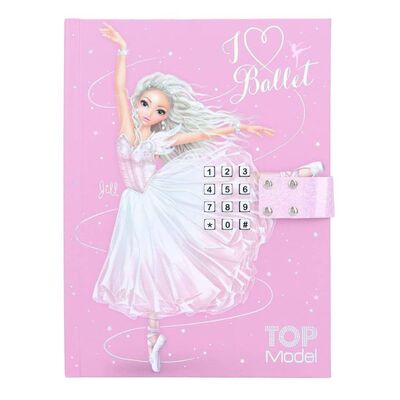 Top Model Şifreli Günlük Diary With Code and Sound Ballet