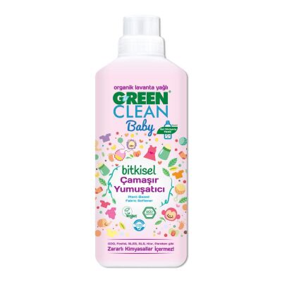 U Green Clean Organik Bebek Çamaşır Yumuşatıcısı 1000 ML - 1